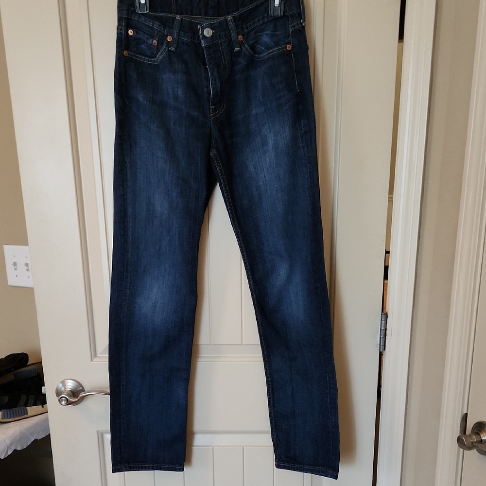 Levi's Men's Deep Indigo Straight Jeans